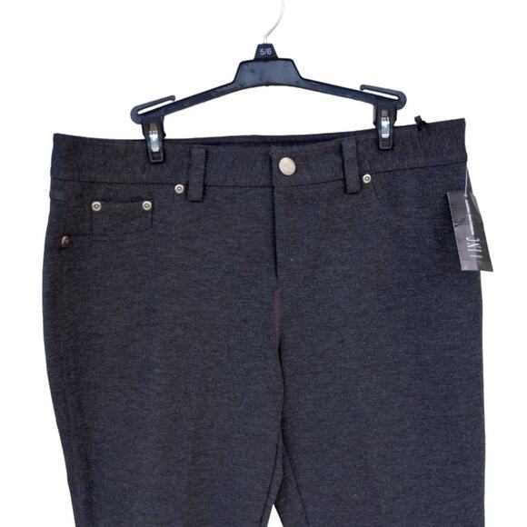 INC International Concepts Women's dress/work Pants Size 14 Dark Gray, Stretchy - Picture 5 of 9